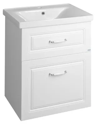 Produktbild von Aqualine FAVOLO Unterschrank 57x72,5x44,6cm, Weiß matt