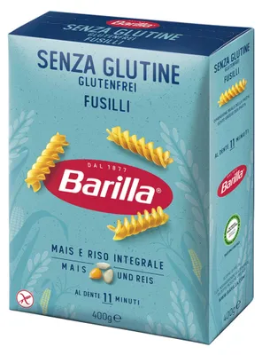 Zdjęcie produktu dla Barilla Makaron Fusilli Bezglutenowy 400 g