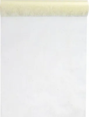 Produktbild von Tischläufer elfenbein creme beige Vlies 10 Meter Rolle