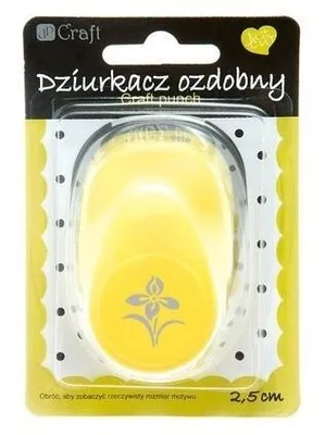 Produktbild von Dziurkacz ozdobny 2,5cm sasanka