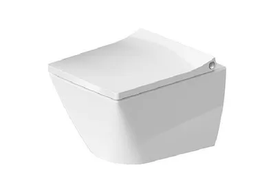 Zdjęcie produktu dla Toaleta wisząca DURAVIT Viu otwarta spłuczka okrągła biała D 2573090000