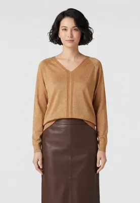 Produktbild von CHANCERY damen pullover - kamel, M