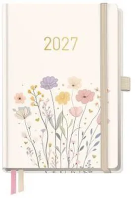 Produktbild von Wochen-Notiz-Timer mini Motiv: Flower Joy 2027 A6+ 2027