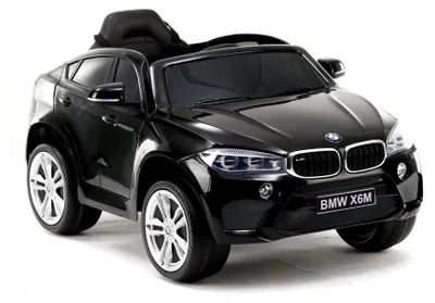 Zdjęcie produktu dla ND24_2075 Auto na akumulator BMW x6 skora Czarne