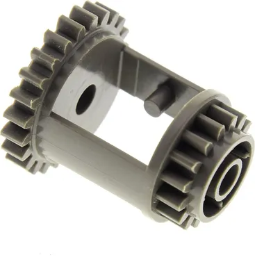 Produktbild von 1x Lego Technic Getriebe Differential alt-dunkel grau Mindstorms 657327 6573