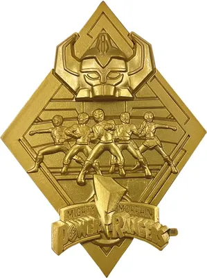 Image de FaNaTtik Médaille Power Rangers Édition limitée (plaqué or) FNTK-THG-PR02
