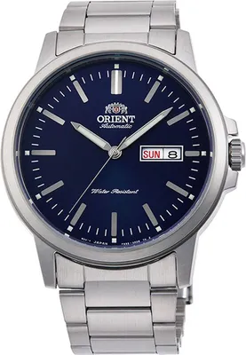 A close-up studio shot of a men's wristwatch.