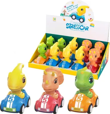 Obrázek produktu pro Auto s dinosaurem – stiskni a jeď MIX – Trifox