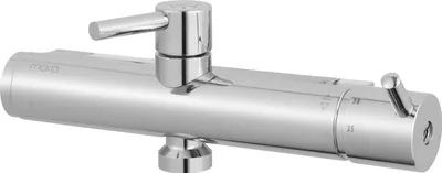 Obrázek produktu pro Mora Safe Waschtisch-Thermostat, Wandbatterie Chrom