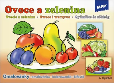 Produktbild von Malvorlagen Mfp Obst und Gemüse