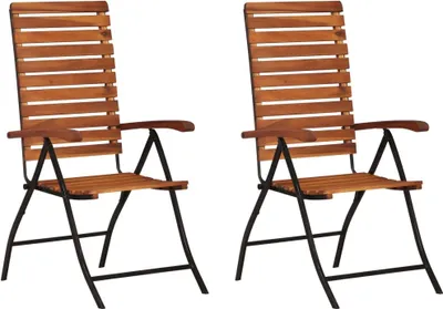 Produktbild von Garten-Liegestühle 2 Stk. Akazienholz Massiv