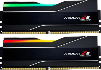 Immagine prodotto di G.Skill Trident Z5 Neo RGB - DDR5 - Kit - 32GB: 2 x 16GB - DIMM 288-PIN - 6000 MHz / PC5-48000 - CL32 - nonECC - opaco