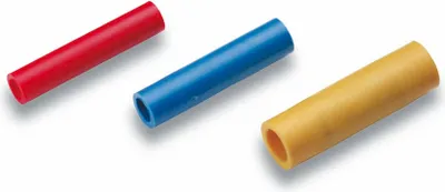 Produktbild von Stoßverbinder 2,5mm² isoliert blau