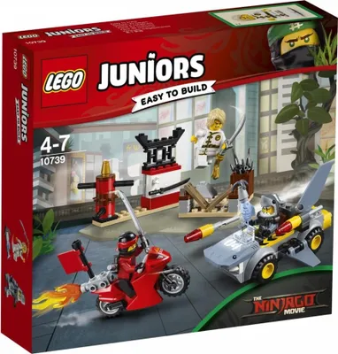 Zdjęcie produktu dla Lego Juniors 10739 Atak Rekinów Ninjago Lloyd Kai