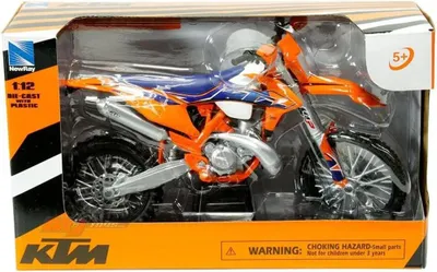 Image de New Ray 1:12 Moto d'enduro KTM 300 Exc TPI Argent  Enfants Argent Taille unique