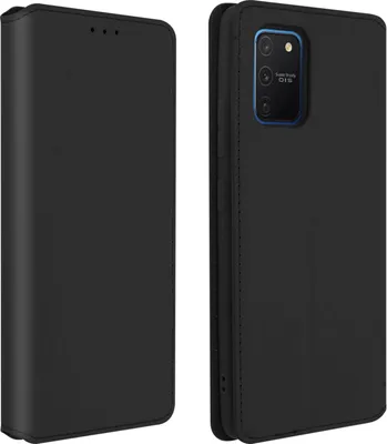 Produktbild von Avizar, Kunstleder Cover Classic Edition für Samsung Galaxy S10 Lite, Schwarz