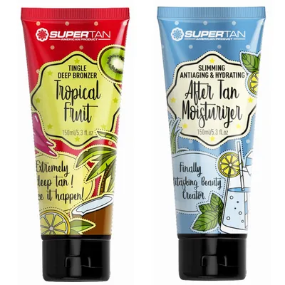Obrázok produktu pre Supertan Tropické ovocie + po opálení Opalaniu Gratis