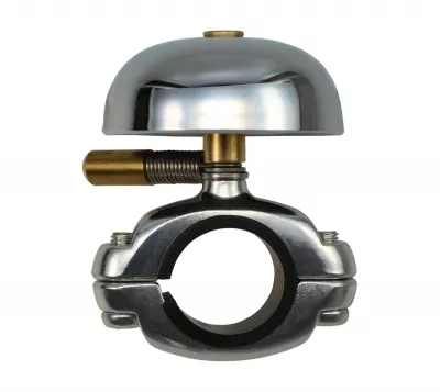 Image de Crane Bell Co. Karen Mini sonnette rétro chromé Die Cast Mount