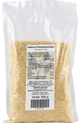 Produktbild von Kademann Pharma Indische Flohsamenschalen, 200 g Pulver