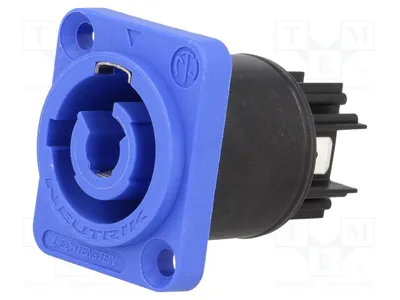Obrázok produktu pre 1x konektor: kruhový, samica, priemer 6,3 mm, typ NAC3MPA-1, pre pripojenie AC