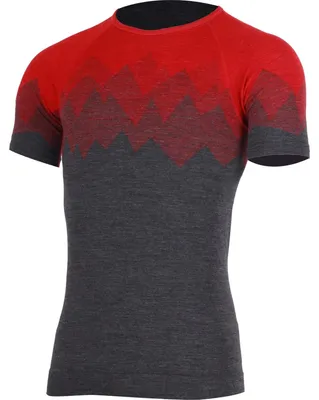 Obrázek produktu pro Lasting pánské merino triko WESOR červené