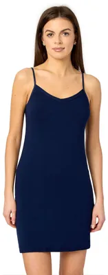 Produktbild von Merry Style Damen Unterkleid Unterrock verstellbare Träger MS10-315 (Marineblau, M)