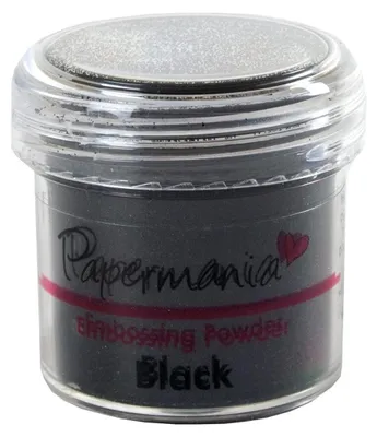 Embossingpulver 28,34 g Schwarz matt glutenfrei