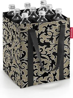 Produktbild von reisenthel bottlebag, Flaschenkorb für 9 Flaschen, Tragetasche, Baroque Marble, ZJ7061
