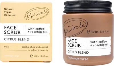 Produktbild von UpCircle Gesichtspeeling – Upcycled Kaffeepulver – 100 ML