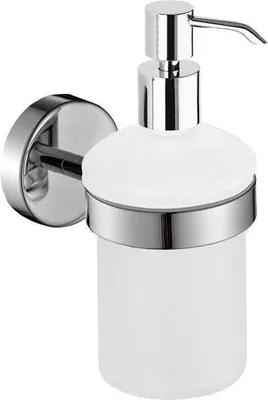 Produktbild von Seifenspender 180 ml aus Glas und Edelstahl | Loto