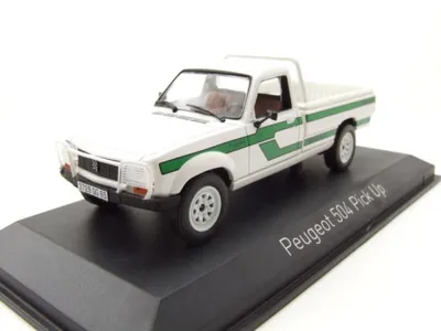 Produktbild von Norev 475458 Peugeot 504 Pick Up 4x4 Dangel 1985 weiß 1:43