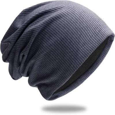Productafbeelding van Uni Slouch Beanie Muts van Katoen - Stijlvol en Comfortabel