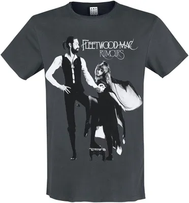 Produktbild von Fleetwood Mac T-Shirt Herren Amplified Collection - Rumours charcoal S