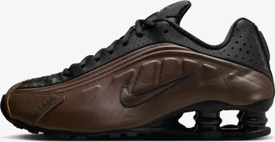 Produktbild von Nike Shox R4 "Off Noir Ironstone" Braun, Größe: 38,5