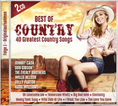 Zdjęcie produktu dla Best of Country 40 Greatest Country Songs Folge 1