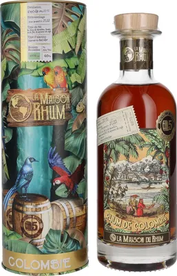 Produktbild von La Maison du Rhum COLOMBIE 2010/2022 Batch N° 5 46% Vol. 0,7l in Tinbox