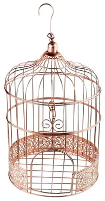 Produktbild von Käfig Spardose Geldbox roségold metall Vogelkäfig Hochzeit Geburtstag
