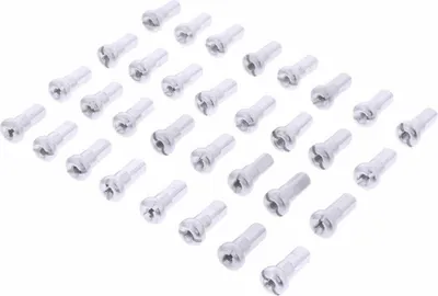 Produktbild von JMP 32 Vorderradnippel-Kit Aluminium Silber