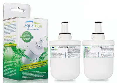 2er-Pack Wasserfilter für Samsung Kühlschrank, kompatibel mit DA29-00003F