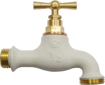 Image de Robinet bicolore ton pierre