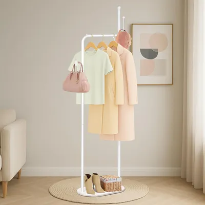 Productafbeelding van Todeco Garderobe: Zware marmeren voet, 6 haken en kledingstang