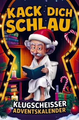 Produktbild von Kack dich schlau! Adventskalender - 24 Tage ultimatives Klugscheißer-Wissen fürs stille Örtchen