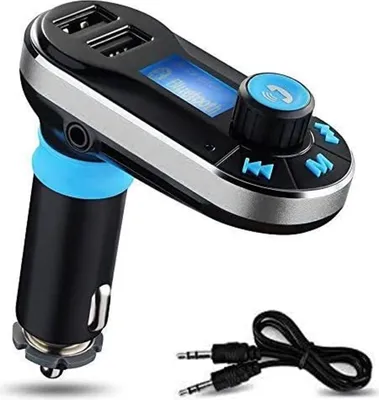 Produktbild von MMOBIEL Professional FM Transmitter Car Kit Bluetooth Wireless MP3 Player USB FSA