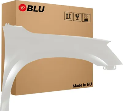 Immagine prodotto di BLU Parafango compatibile con Skoda Yeti 5L LIFT LF8L Destra Silber StahlGrau | 2009-2013 | Anteriore | Verniciato | Pronto per il montaggio | Acciaio