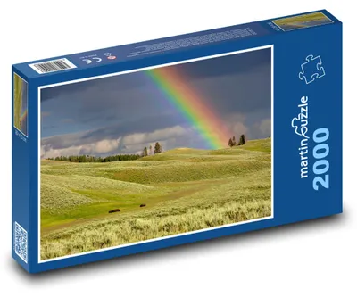 Obrázok produktu pre Puzzle 2000 Dúha nad krajinou - martinpuzzle