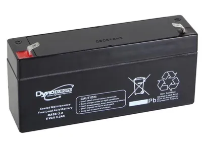 Image de Accu Acide-plomb 6v-3 2ah 134x34x66mm