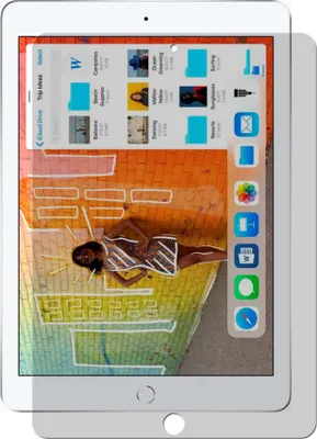 Produktbild von 3x Panzerfolie für Apple iPad 9.7" 2018 (im Querformat, 6. Generation) Premium Panzerfolie