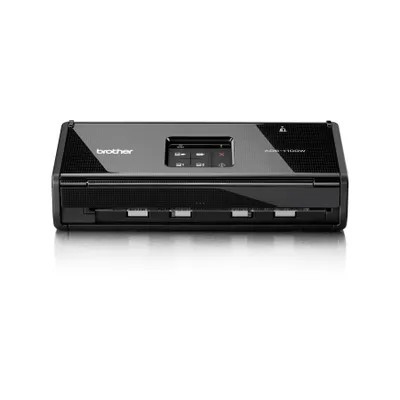Produktbild von Brother ADS-1100W, 210 x 297 mm, 600 x 600 DPI, 1200 x 1200 DPI, 30 Bit, 24 Bit, 16 Seiten pro Minute