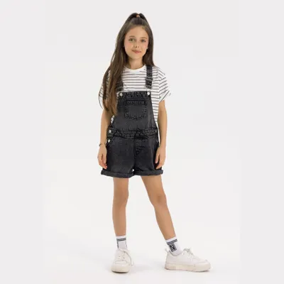 Immagine prodotto di Jeans Minoti in cotone, neri, taglia 104, per bambine