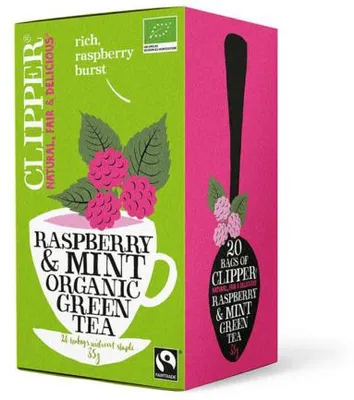 Image de Clipper - Thé vertframboise-menthe - 20 sachets